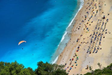 5-hour tour of Kefalonia with stop in Myrtos beach and Melissani cave